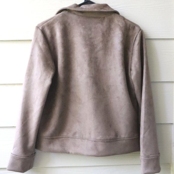 Philosophy Brown Suede Jacket - Picture 4 of 5